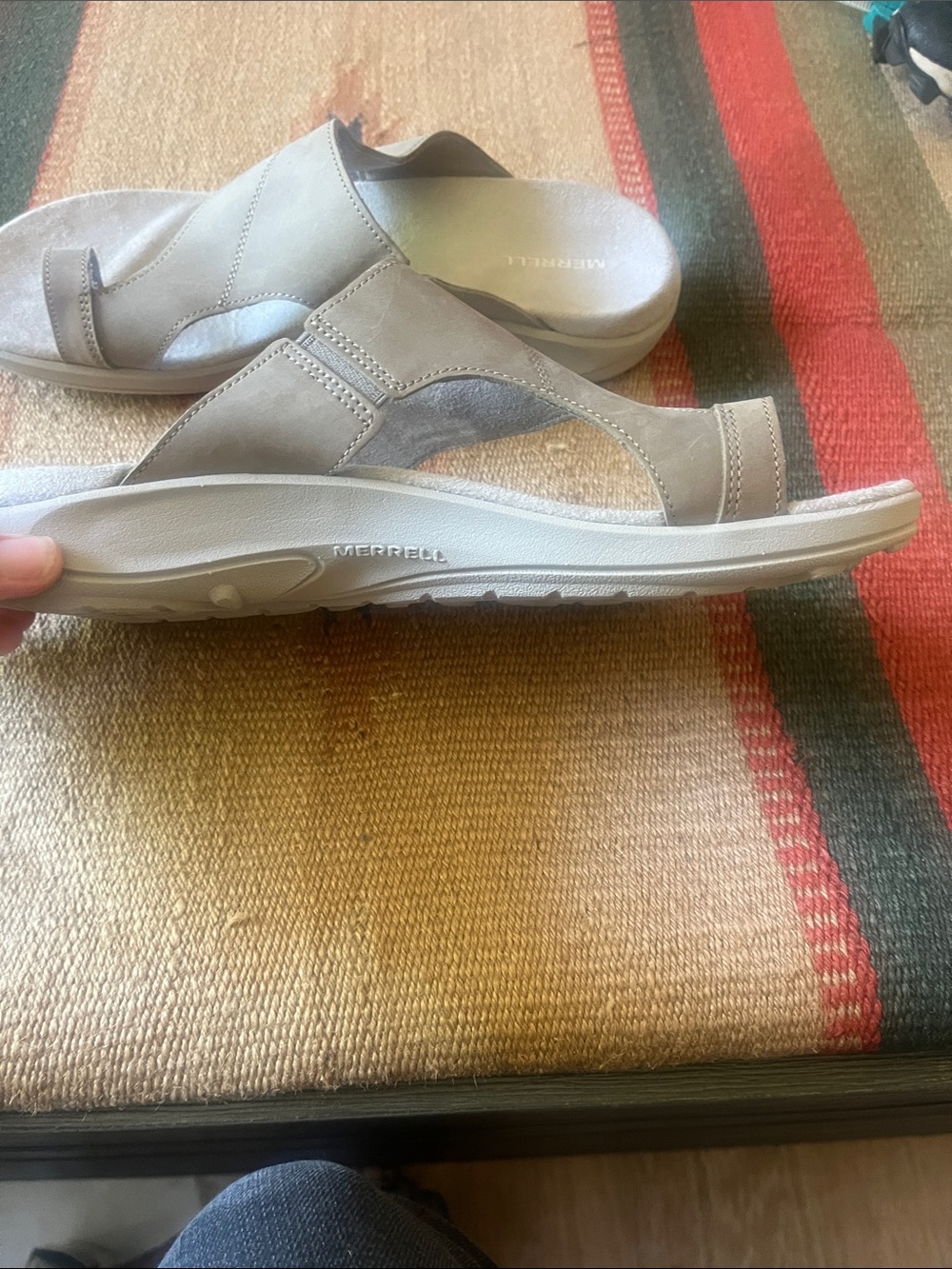 Merrell Brindle District 4 Lux Post Sandal (Sz 10) NWOT